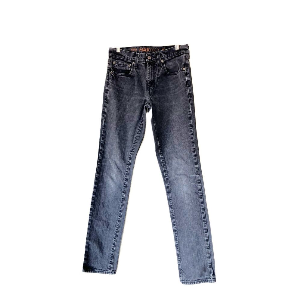 Urban Pipeline MaxFlex Slim Straight Jeans Dark Grey Mens 30x32
